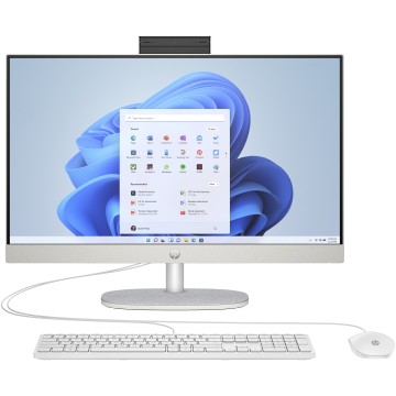 AllinOne HP 24-cr0034nf PC RYZEN 5 7520U 8Go 512Go W11home ecran Non tactile  23