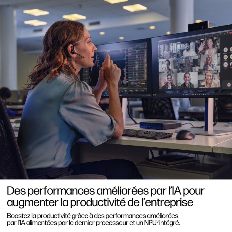 Desk HP Elite Mini 8 DM G1 Intel Core U7-265T 24Go 512GoSSD Intel Graphics 13 To