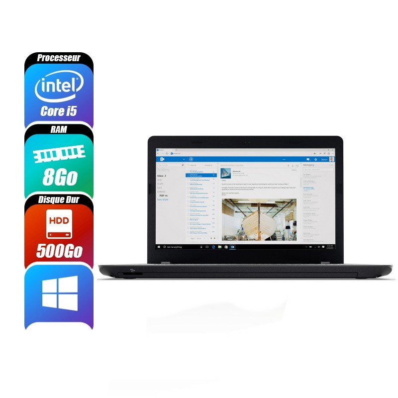 LENOVO THINKPAD 8 Go 500 Go reconditionné PC Portables -id-160