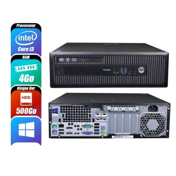 HP ProDesk 4 Go 500 Go reconditionné PC de bureau
