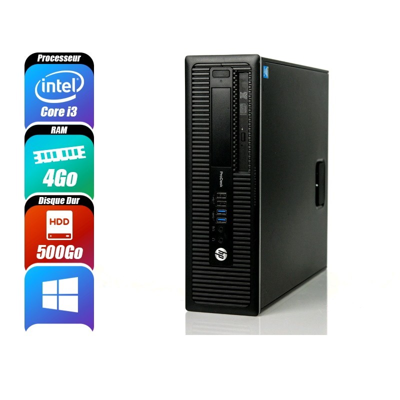 HP ProDesk 4 Go 500 Go reconditionné PC de bureau
