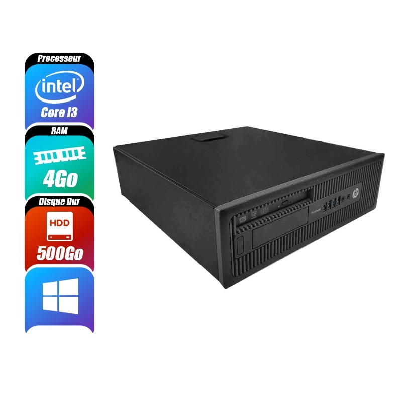 HP ProDesk 4 Go 500 Go reconditionné PC de bureau