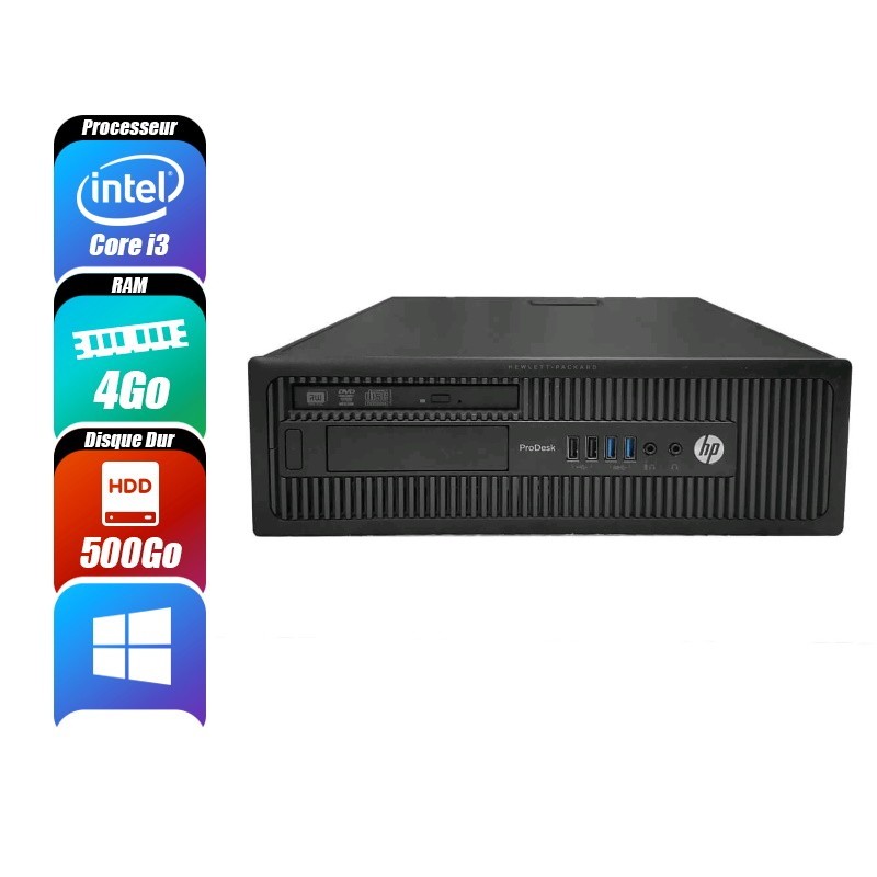 HP ProDesk 4 Go 500 Go reconditionné PC de bureau