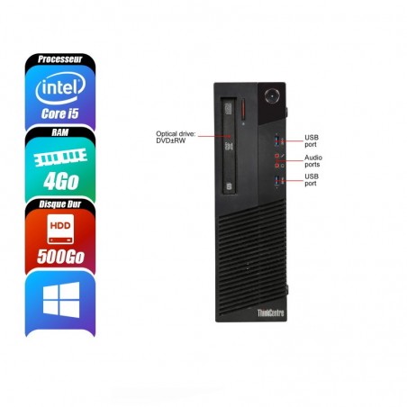 DESKTOP LENOVO THINKCENTRE M93P reconditionne