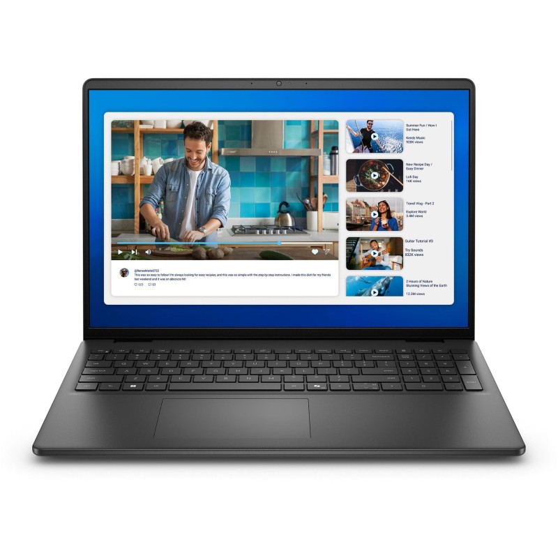 Portable Dell 16 DC16250 - Intel Core 5 - 120U  jusqu'à 5 GHz - Win 11 Pro - Int