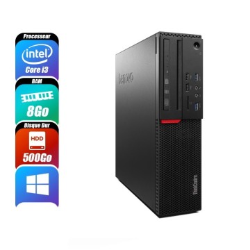 LENOVO THINKCENTRE M800 - 6100, 8 Go RAM, 500 Go - reconditionné