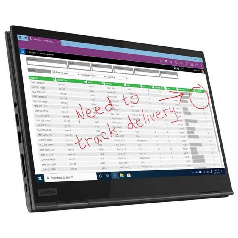 LENOVO THINKPAD X1 Yoga G5 - 10310U, 16 Go RAM, 256 Go - reconditionné