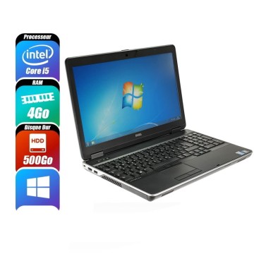 DELL LATITUDE E6540 - 4300M, 4 Go RAM, 500 Go - reconditionné