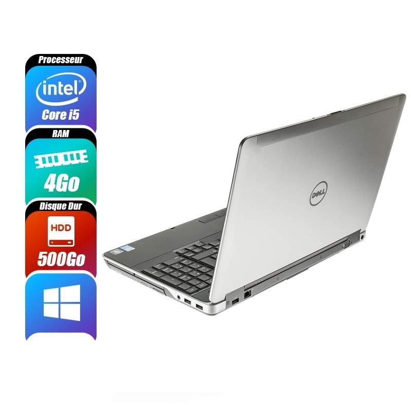 DELL LATITUDE 4 Go 500 Go reconditionné PC Portables -id-175