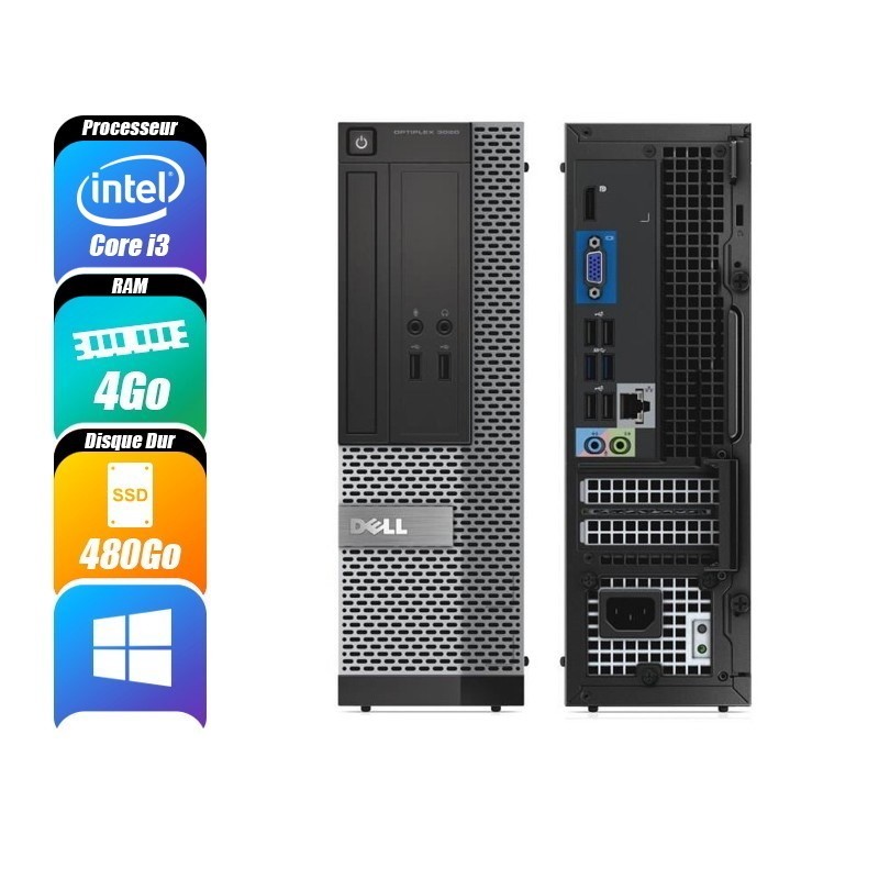 DESKTOP DELL OPTIPLEX 3010 reconditionne