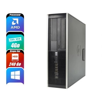 HP Pro 6005 - X2-215, 4 Go RAM, 250Go - reconditionné