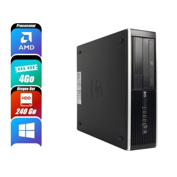 HP Pro 6005 - X2-215, 4 Go RAM, 250Go - reconditionné