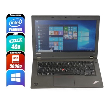 LENOVO THINKPAD 4 Go 500 Go reconditionné PC Portables -id-96