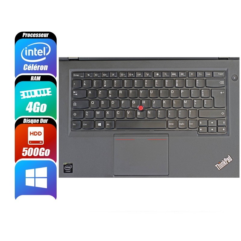 LENOVO THINKPAD 4 Go 500 Go reconditionné PC Portables -id-100