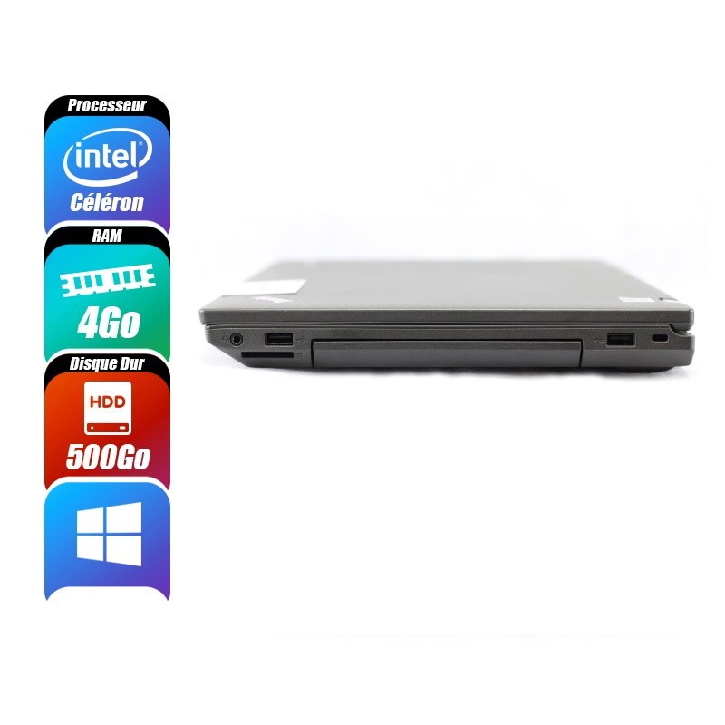 LENOVO THINKPAD 4 Go 500 Go reconditionné PC Portables -id-100