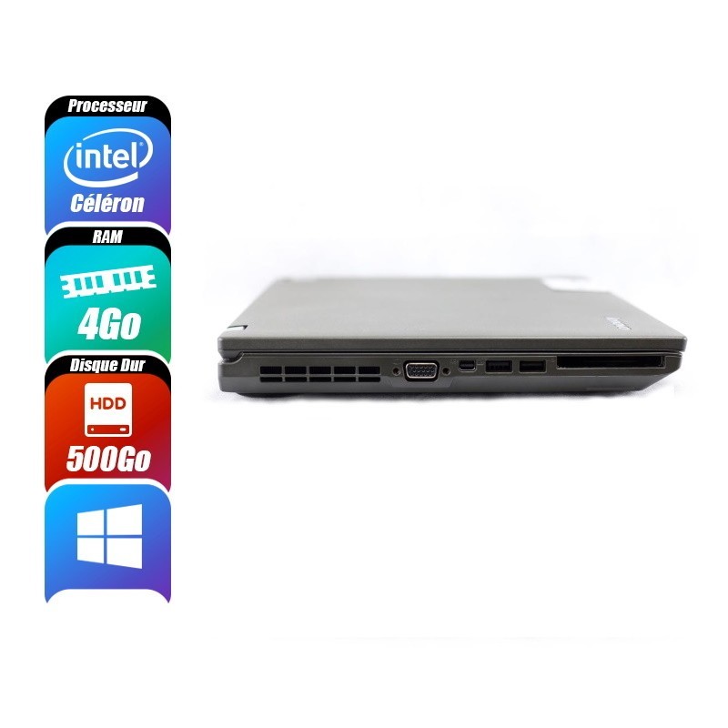 LENOVO THINKPAD 4 Go 500 Go reconditionné PC Portables -id-100
