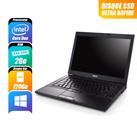 DELL LATITUDE 2 Go 120 go reconditionné PC Portables