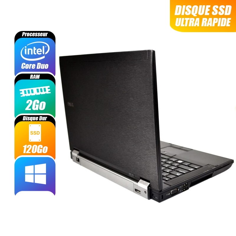 DELL LATITUDE 2 Go 120 go reconditionné PC Portables