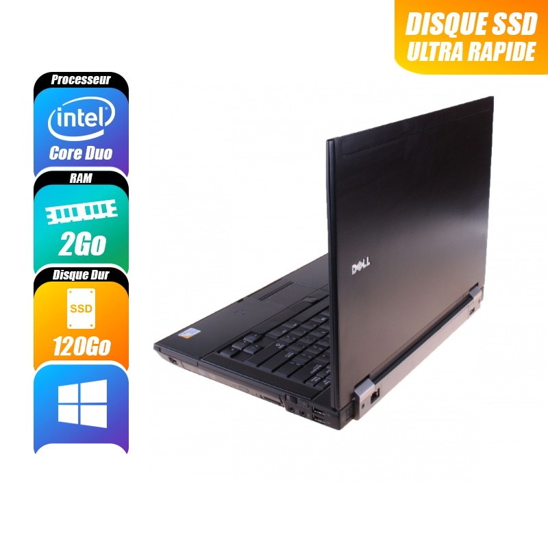 DELL LATITUDE 2 Go 120 go reconditionné PC Portables