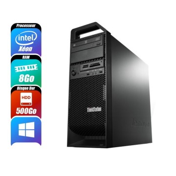 LENOVO THINKSTATION 8 Go 500 Go reconditionné -id-237