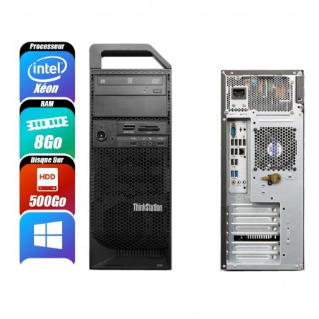 LENOVO THINKSTATION S30 - E5-1620, 8 Go RAM, 500 Go - reconditionné
