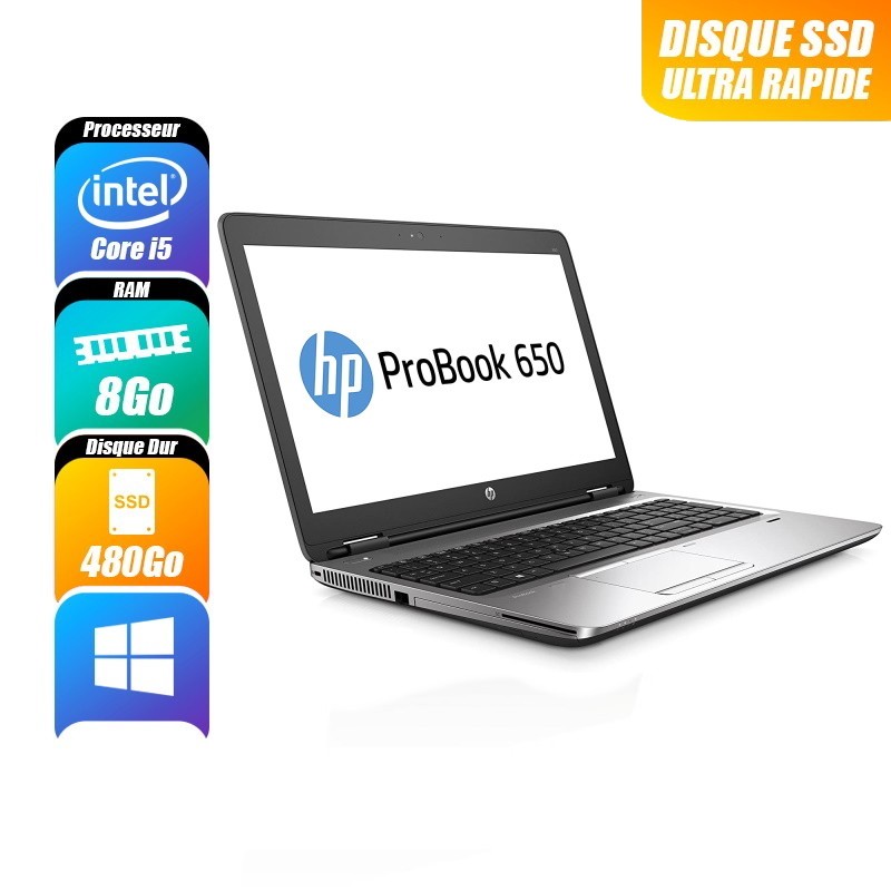 Ordinateurs Portables HP PROBOOK 650 G2 reconditionne