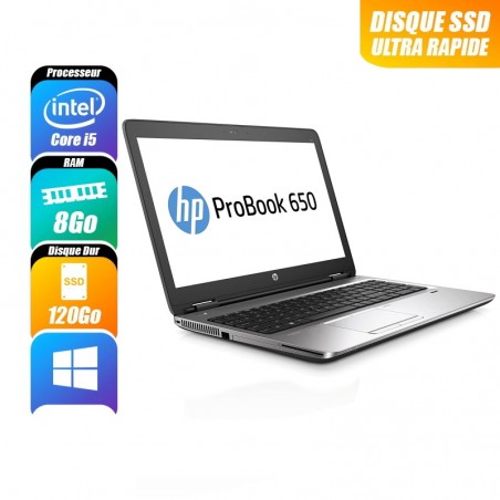 HP PROBOOK 8 Go 120 Go reconditionné PC Portables