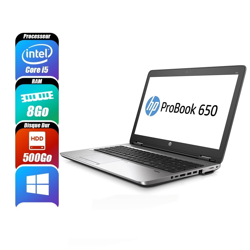 HP PROBOOK 8 Go 500 Go reconditionné PC Portables -id-243