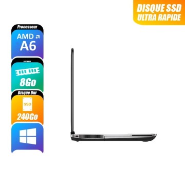 HP PROBOOK 645 G3 - A6-8530B R5, 8 Go RAM, 240 Go - reconditionné