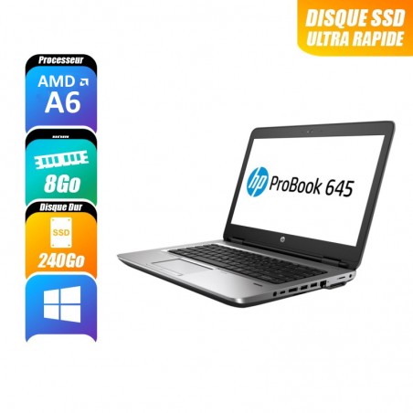 HP PROBOOK 8 Go 240 Go reconditionné PC Portables -id-248