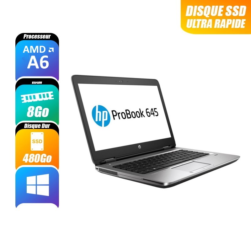 Ordinateurs Portables HP PROBOOK 645 G3 reconditionne