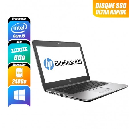 Ordinateurs Portables HP ELITEBOOK 820 G3 reconditionne