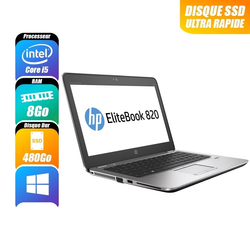 Ordinateurs Portables HP ELITEBOOK 820 G3 reconditionne