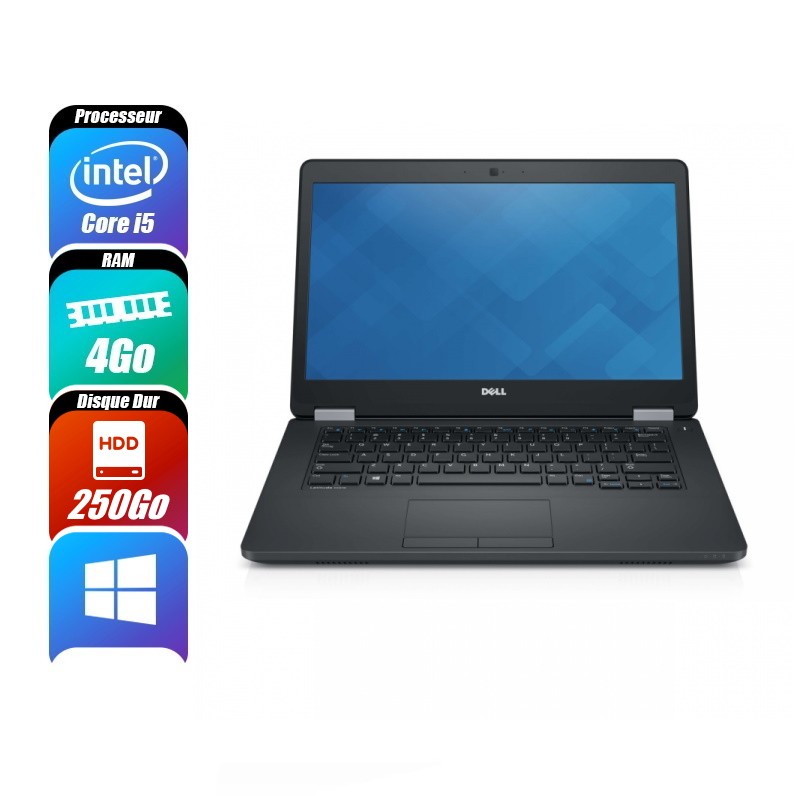 DELL LATITUDE 8 Go 250 Go reconditionné PC Portables