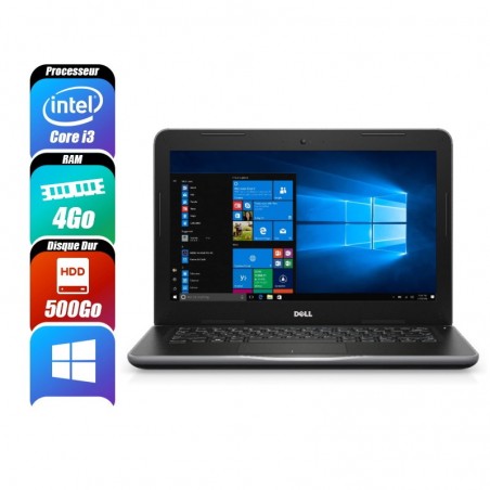 DELL LATITUDE 3380 - 6006U, 4 Go RAM, 500 Go - reconditionné