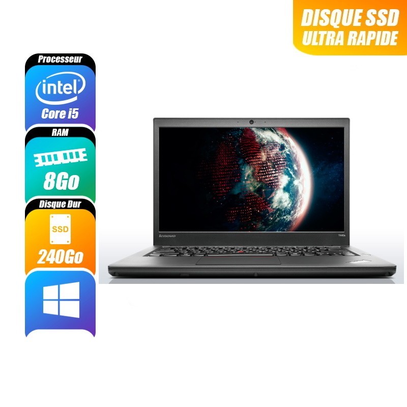 LENOVO THINKPAD 8 Go 240 Go reconditionné PC Portables -id-272