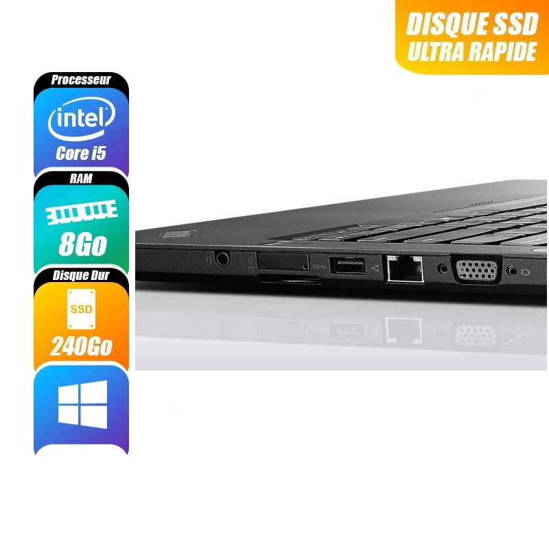 LENOVO THINKPAD 8 Go 240 Go reconditionné PC Portables -id-272