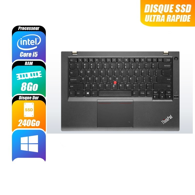 LENOVO THINKPAD 8 Go 240 Go reconditionné PC Portables -id-272