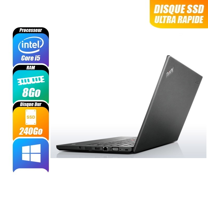 LENOVO THINKPAD 8 Go 240 Go reconditionné PC Portables -id-272