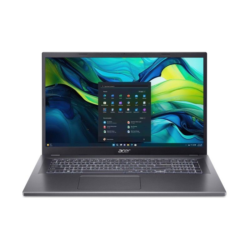 Portable ACER Aspire A17-51M-5782 Intel Core 5 120U 16GoDDR5X 512GoSSD Intel UHD Graphics 17.3'' FHD IPS Mate Win11H NX.