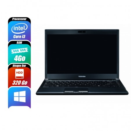 TOSHIBA PORTEGE 4 Go 320 Go reconditionné PC Portables -id-275