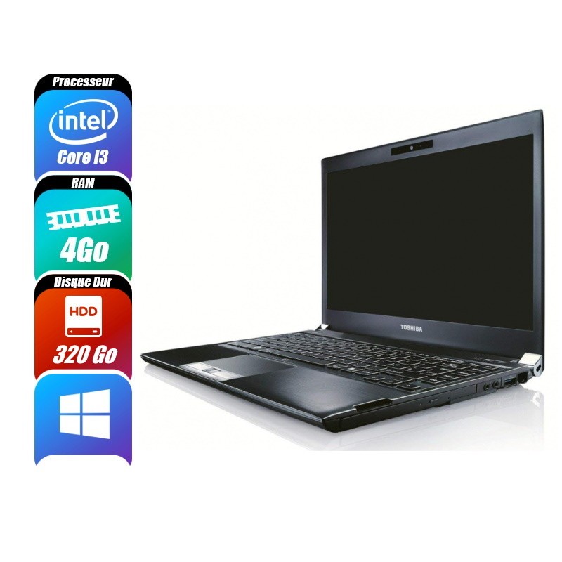 TOSHIBA PORTEGE 4 Go 320 Go reconditionné PC Portables -id-275