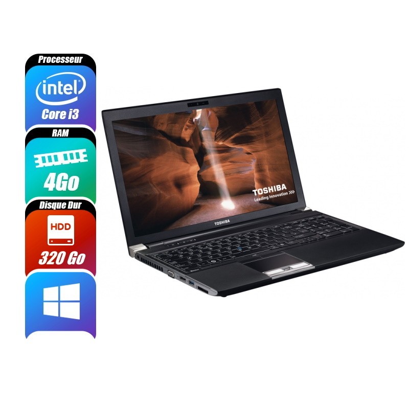 TOSHIBA TECRA 4 Go 320 Go reconditionné PC Portables -id-279