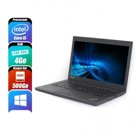 LENOVO THINKPAD 4 Go 500 Go reconditionné PC Portables -id-315