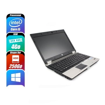 HP ELITEBOOK 4 Go 250 Go reconditionné PC Portables
