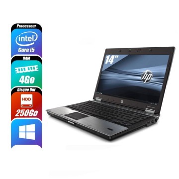 HP ELITEBOOK 4 Go 250 Go reconditionné PC Portables