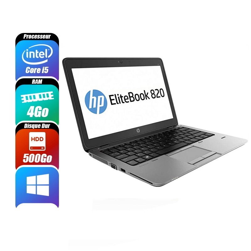 Ordinateurs Portables HP ELITEBOOK 820 G1 reconditionne