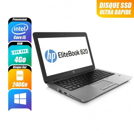 Ordinateurs Portables HP ELITEBOOK 820 G1 reconditionne