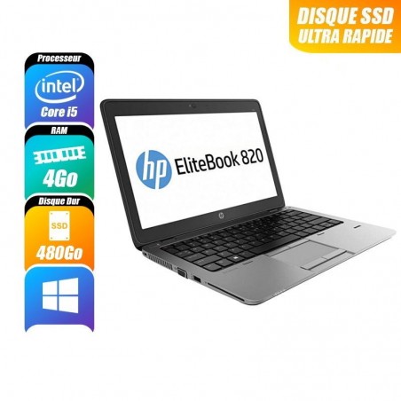 Ordinateurs Portables HP ELITEBOOK 820 G1 reconditionne