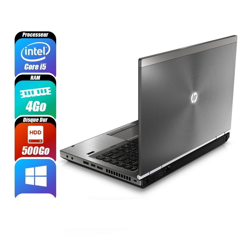 HP ELITEBOOK 4 Go 500 Go reconditionné PC Portables -id-297